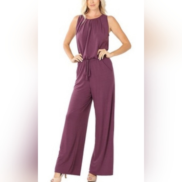 Zenana Outfitters Pants & Jumpsuits Nwt Zenana Outfitters Wideleg